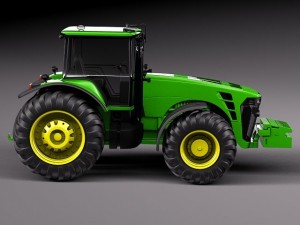 John Deere John 8530 Model 3D