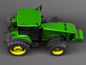 John Deere John 8530 Model 3D