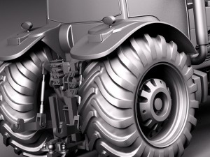 John Deere John 8530 Model 3D