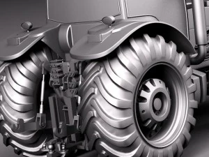 John Deere John 8530 Modello 3D