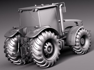 John Deere John 8530 Model 3D