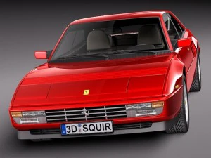 Ferrari Mondial 8 1980 3D Model