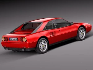 Ferrari Mondial 8 1980 3D Model