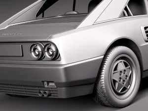 Ferrari Mondial 8 1980 3D Model