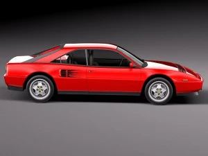 Ferrari Mondial 8 1980 3D Model