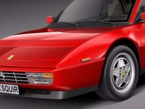 Ferrari Mondial 8 1980 3D Model