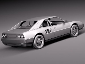 Ferrari Mondial 8 1980 Modelo 3D