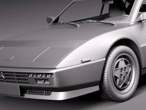 Ferrari Mondial 8 1980 3D Model