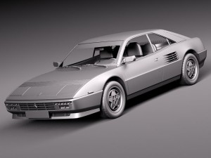 Ferrari Mondial 8 1980 Modelo 3D