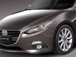 Mazda 3 Sedan 2014 3D Model