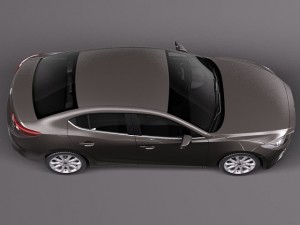 Mazda 3 Sedan 2014 Model 3D