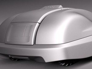 Honda Miimo Lawnmower 3D Модель