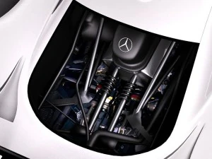 Mercedes-Benz CLK GTR 1998 3D Model