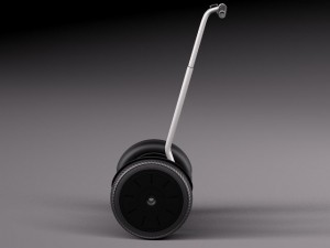 Segway I2 3D-Modell
