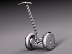 Segway I2 3D-Modell