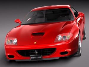 Ferrari 575M Maranello 2002-2006 3D-Modell