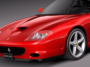 Ferrari 575M Maranello 2002-2006 3D-Modell