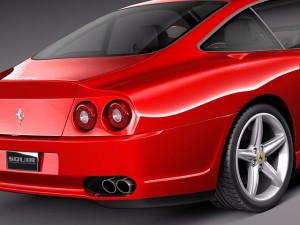 Ferrari 575M Maranello 2002-2006 3D-Modell