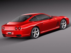 Ferrari 575M Maranello 2002-2006 3D-Modell