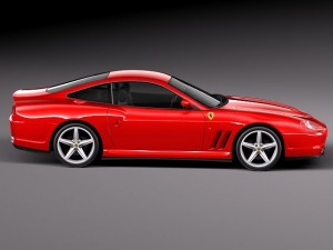 Ferrari 575M Maranello 2002-2006 3D-Modell