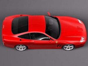 Ferrari 575M Maranello 2002-2006 3D-Modell