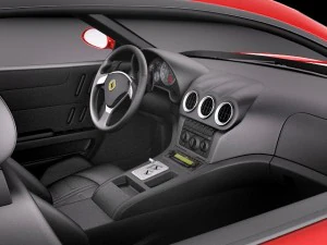 Ferrari 575M Maranello 2002-2006 3D Model