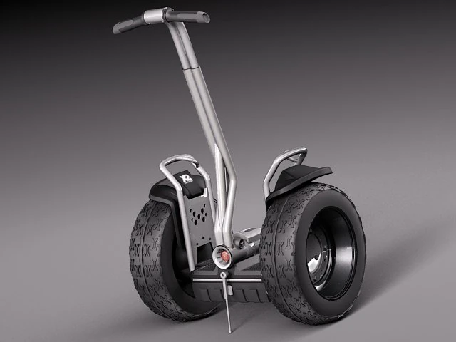 Segway X2 3D Model .c4d .max .obj .3ds .fbx .stl .blend 