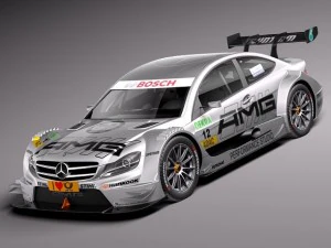 Mercedes-Benz C AMG DTM 2012-2014 Modelo 3D