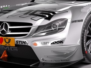 Mercedes-Benz C AMG DTM 2012-2014 3D Модель