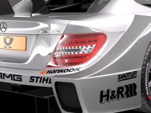Mercedes-Benz C AMG DTM 2012-2014 3D Модель