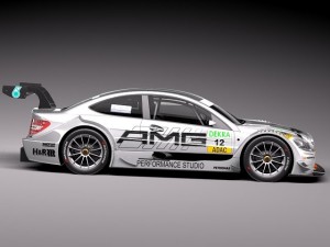 Mercedes-Benz C AMG DTM 2012-2014 3D Модель