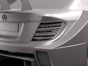 Mercedes-Benz C AMG DTM 2012-2014 3D Модель