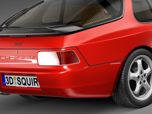 Porsche 968 1991-1995 3Dモデル