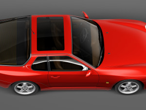 Porsche 968 1991-1995 3Dモデル