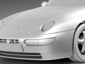 Porsche 968 1991-1995 3Dモデル