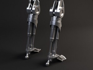 Terminator T800 Rigged 3D Model
