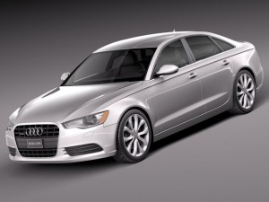 Audi A6 Sedan USA 2012-2015 Modelo 3D