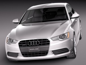 Audi A6 Sedan USA 2012-2015 Modello 3D