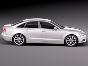 Audi A6 Sedan USA 2012-2015 Modello 3D