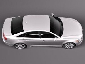 Audi A6 Sedan USA 2012-2015 Modello 3D