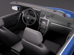 Volkswagen Golf R Convertible 2014 Modello 3D