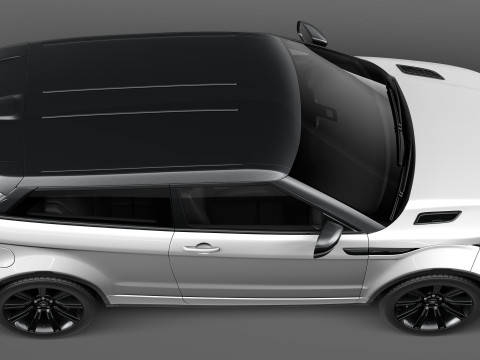 Range Rover Evoque Black Design 2013 3D Model