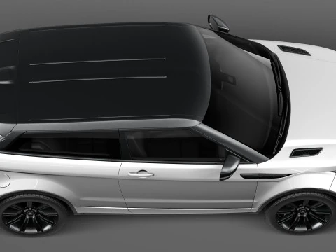 Range Rover Evoque Black Design 2013 3D Model