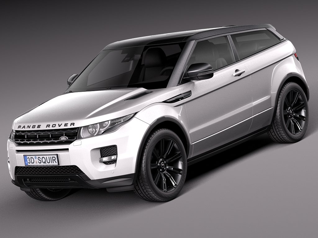 Model range. Range Rover Evoque Black Design. Range Rover Evoque 2013 Black. Range Rover Sport 3d model. Land Rover Evoque 2013 3d model.