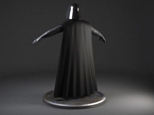 Starwars Darth Vader Rigged 3D मॉडल