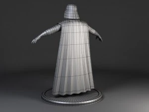 Starwars Darth Vader Rigged 3D Model