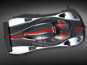 Pagani Zonda Cinque 3D Model