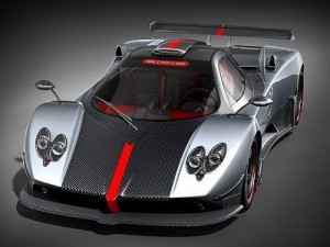 Pagani Zonda Cinque 3D Model