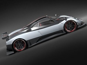 Pagani Zonda Cinque 3D Model