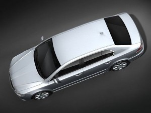 Skoda Superb Sedan 2009 Modelo 3D